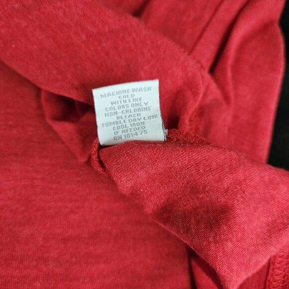 Top Of The World Womens T-Shirt Size Large Polyester Blend Ohio Made On Front - Picture 7 of 13